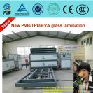 Energy saving glass laminating machine with CE certification